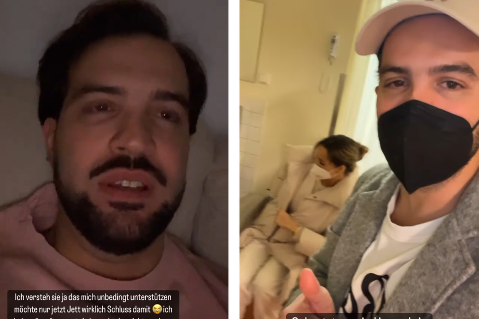 Auf Instagram erzählte Yasin (32) seinen Fans von Samiras (25) erneutem Krankenhausaufenthalt.