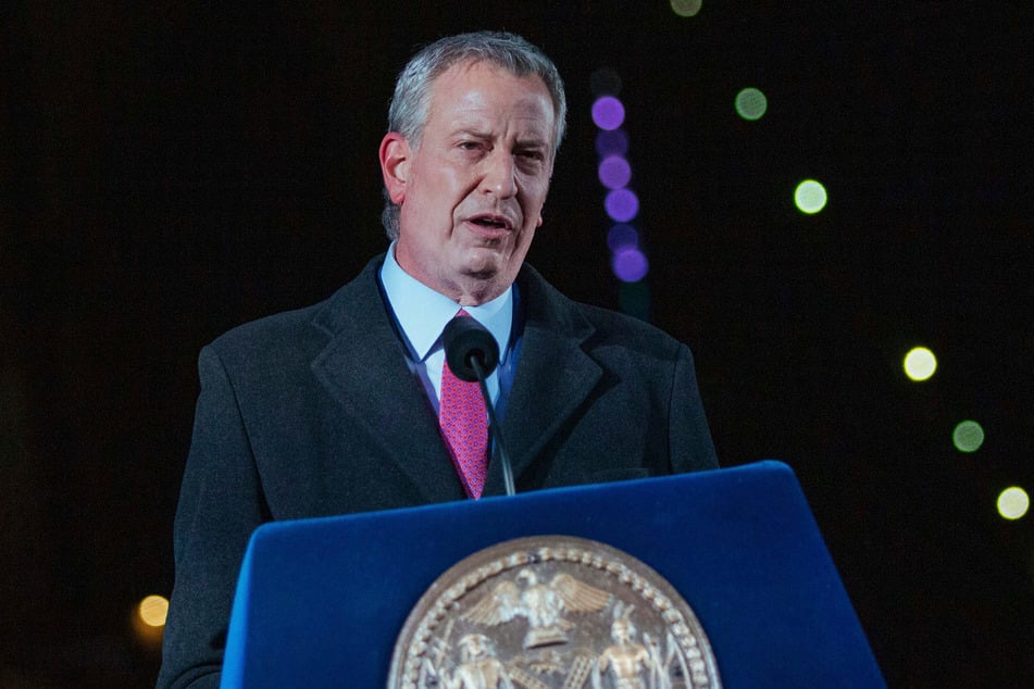 New Yorks Bürgermeister Bill de Blasio (60).