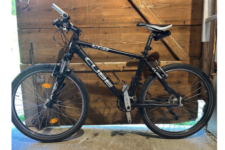 Der verstorbene Sportler war mit diesem Fahrrad unterwegs.