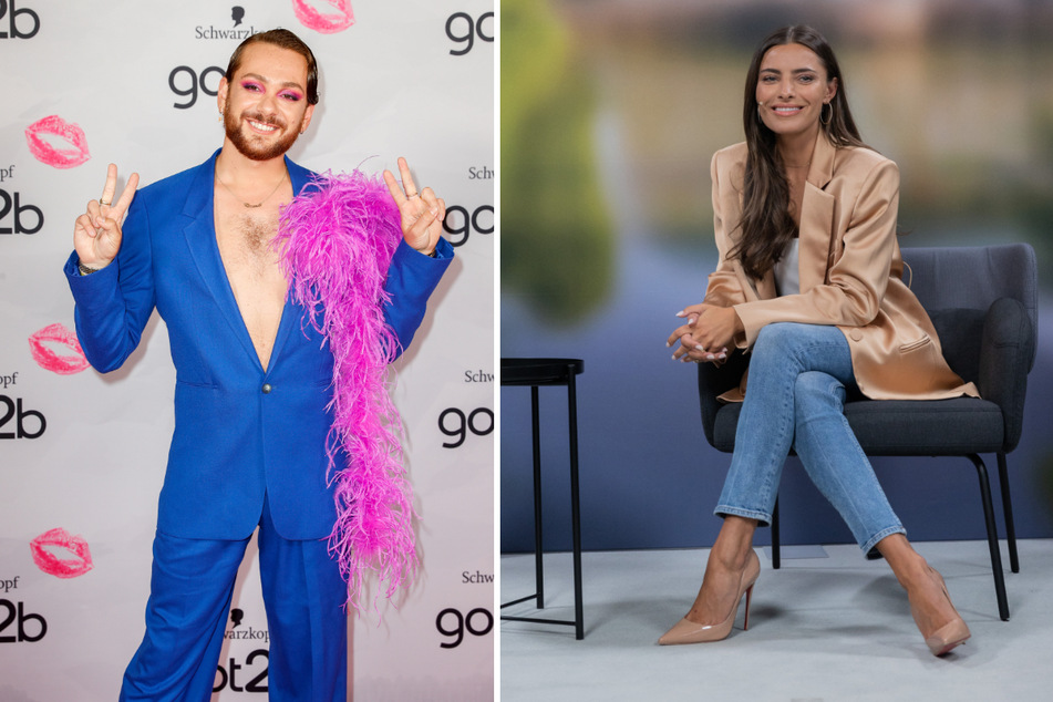 Blogger Riccardo Simonetti (28) und Moderatorin Sophia Thomalla (31) sind als Gastjuroren beim "Supertalent" dabei. (Fotomontage)