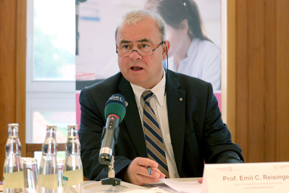 Emil Reisinger (63), Dekan und stellv. Vorstandsvorsitzender der Universitätsmedizin Rostock UMR.