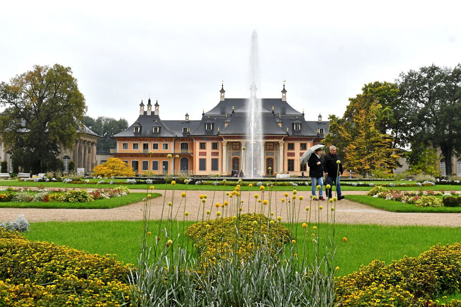 Bei den Ferienspielen im Schlosspark Pillnitz warten Holzspiele, Rätsel und Mitmachaktionen auf kleine Besucher.