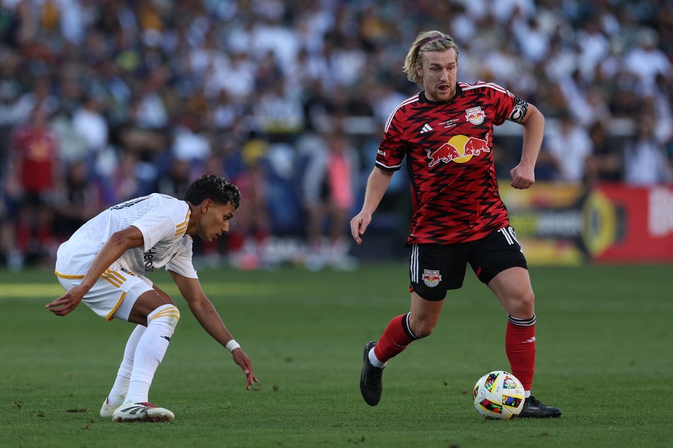 Emil Forsberg (33) scheint sich bei den New York Red Bulls richtig wohl zu fühlen.