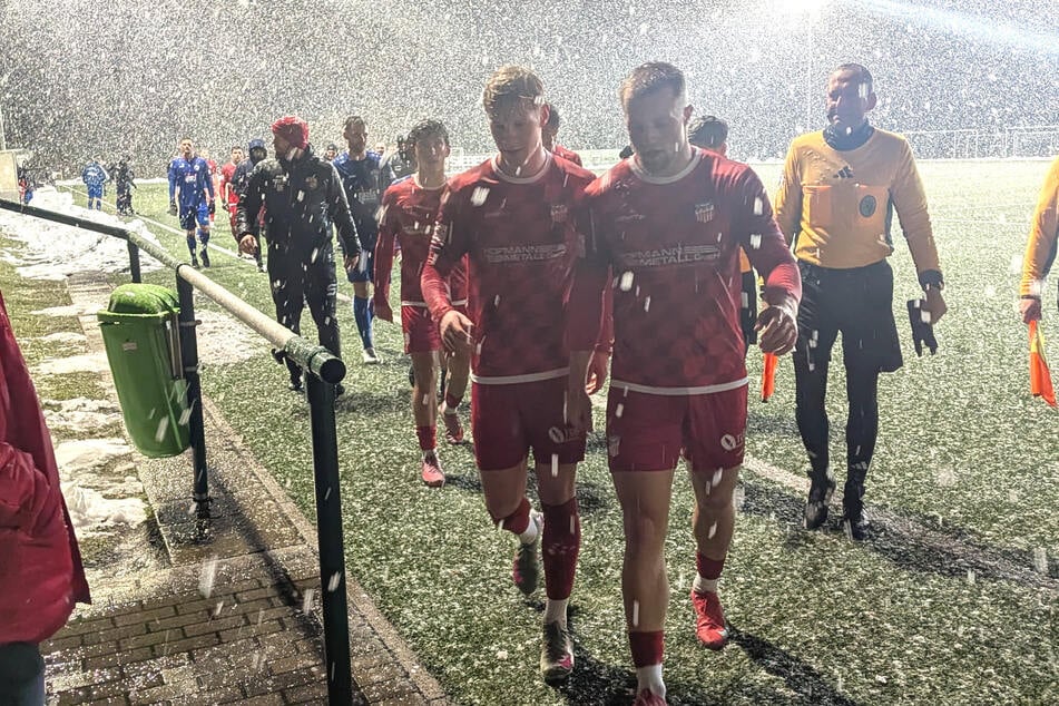 Nach einer gespielten Halbzeit war Schluss beim FSV-Testspiel.