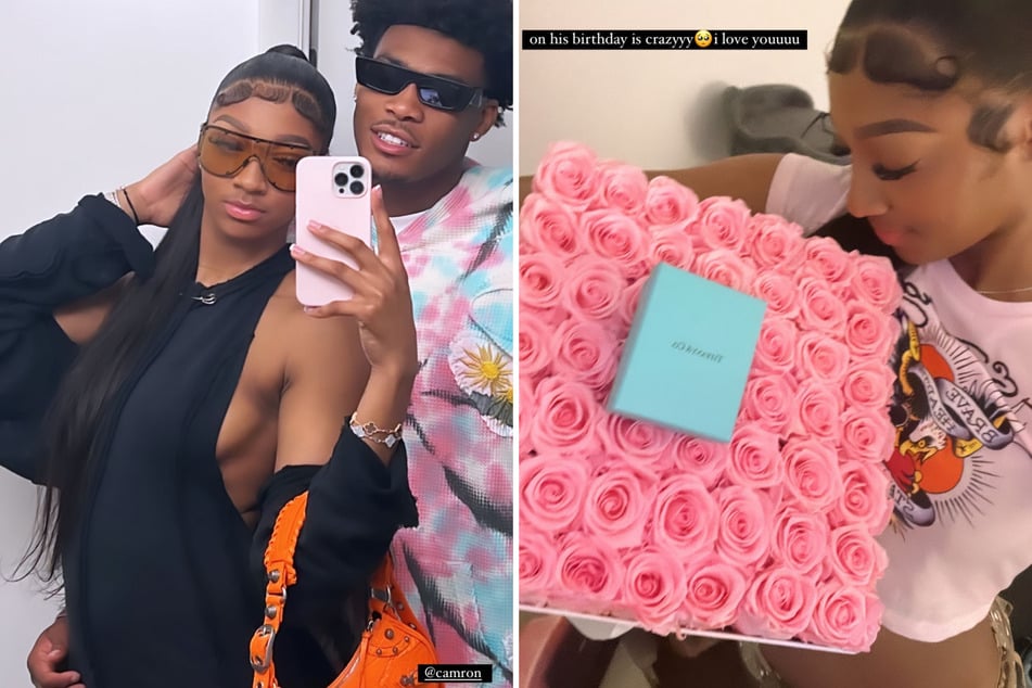 There is no denying that LSU basketball star Angel Reese loves her fellow hooper boyfriend Cam'Ron Fletcher after going viral on Tuesday with a 2-word message.
