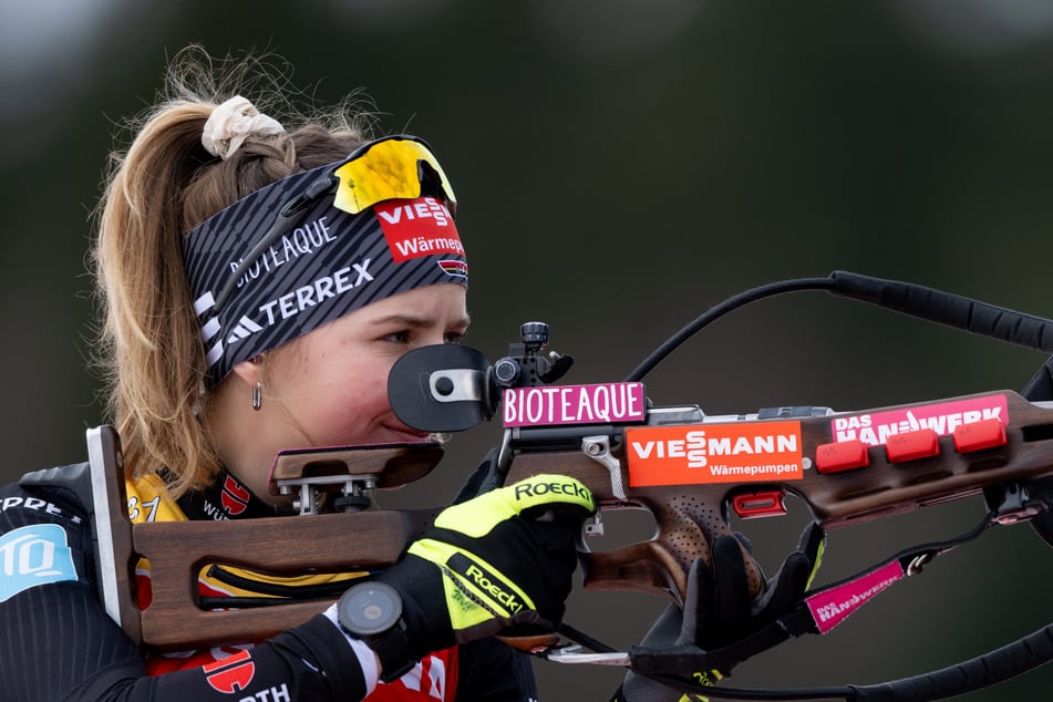 Johanna Puff (22) erkrankte in Kontiolahti und muss jetzt ihren Platz im Weltcup-Kader freigeben.