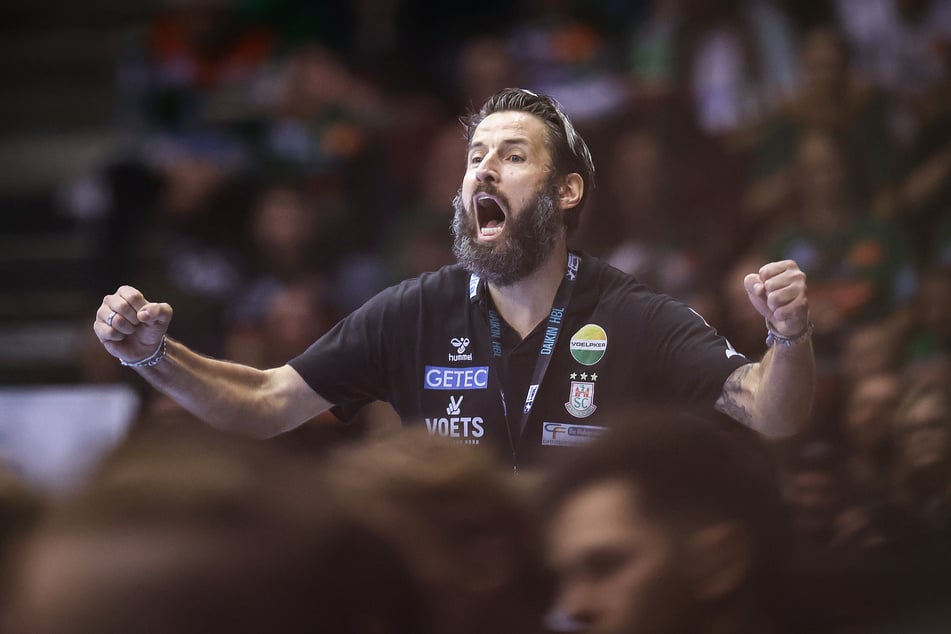 SCM-Trainer Bennet Wiegert (43) blickt stolz auf die vergangene Saison.