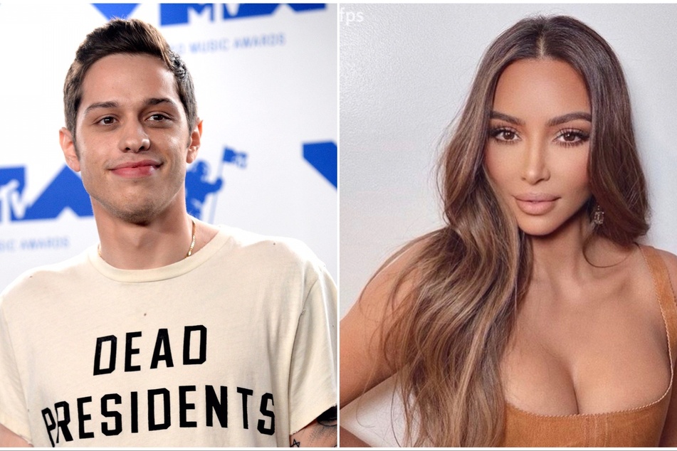 Kim Kardashian and Pete Davidson were spotted holding hands days after the reality star threw him a birthday party in Palm Springs.