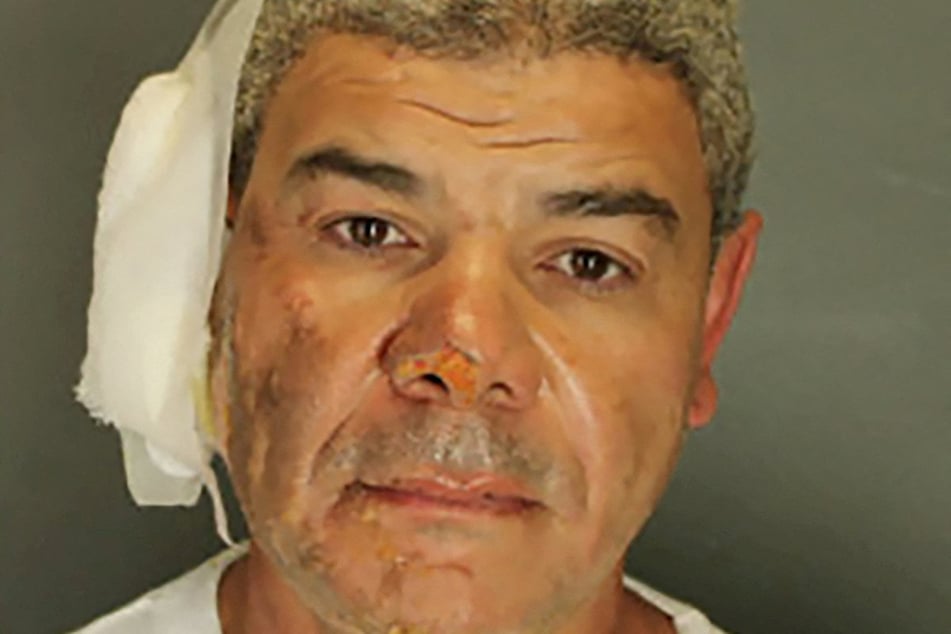 Boulder attack suspect Mohamed Sabry Soliman is pictured in a jail booking photograph after his arrest.