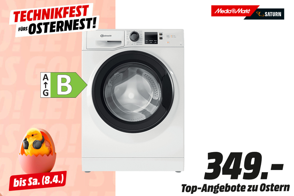 Bauknecht-Waschmaschine für 349 Euro.