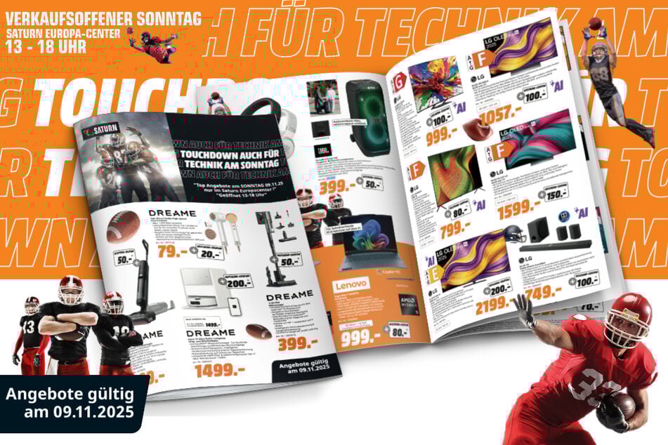 Die Saturn-Angebote zum verkaufsoffenen Sonntag findet Ihr im Prospekt.
