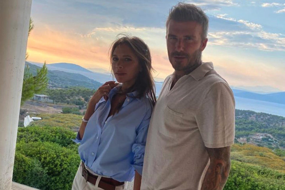 Victoria and David Beckham had the coronavirus.