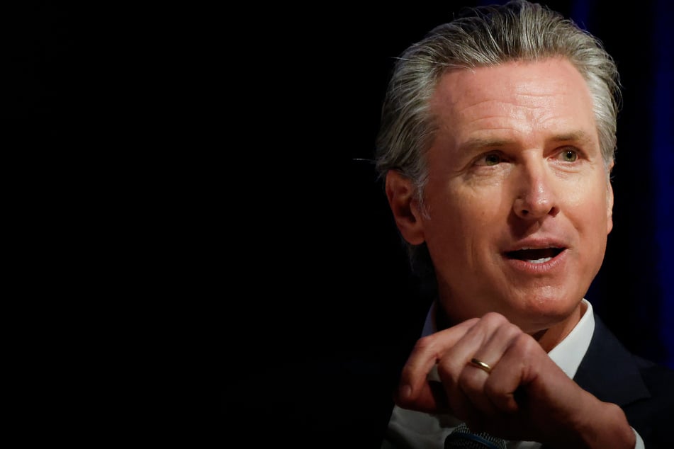 California Governor Gavin Newsom made a shock break from his party's policies as he decried the participation of transgender athletes in sports as "deeply unfair."