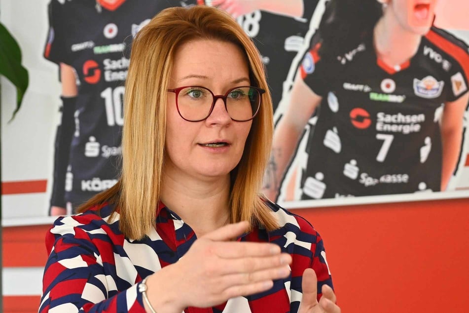 DSC-Geschäftsführerin Sandra Zimmermann freut sich auf eine gut gefüllte Margon Arena.