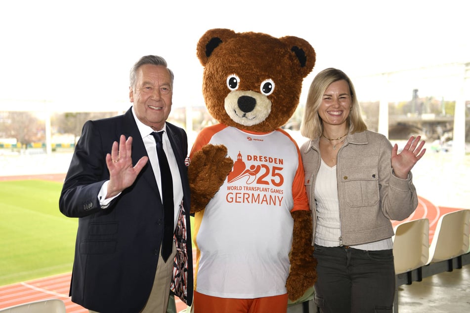 Die Botschafter der Spiele sind Roland Kaiser (l.) und Tamara Schwab (r.), die selbst als Aktive teilnehmen wird.
