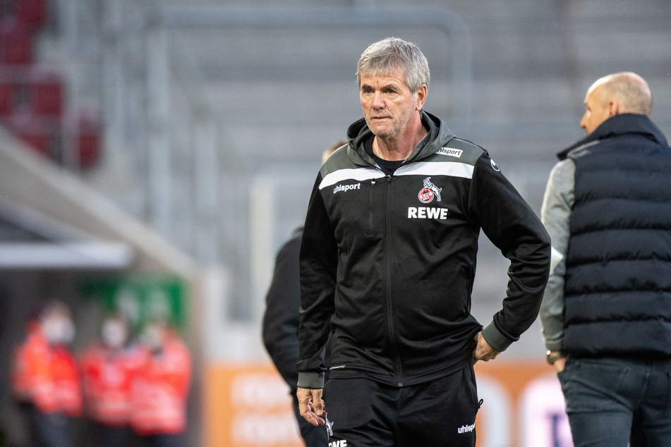 Noch ist Friedhelm Funkel (67) Trainer der "Geißböcke". Bald jedoch wird Steffen Baumgart ihn ablösen.