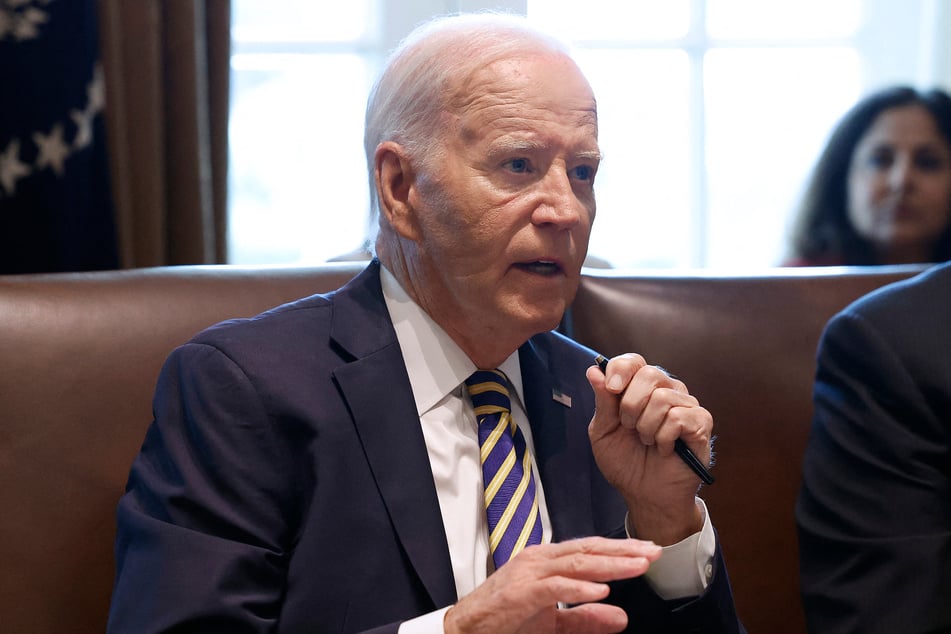 President Joe Biden said Friday he was working to allow people to return to their homes on the Israeli-Lebanon border.