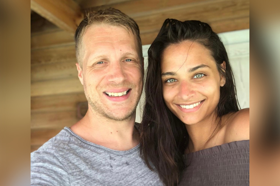 Oliver Pocher (45) zusammen mit seiner Frau Amira (30).