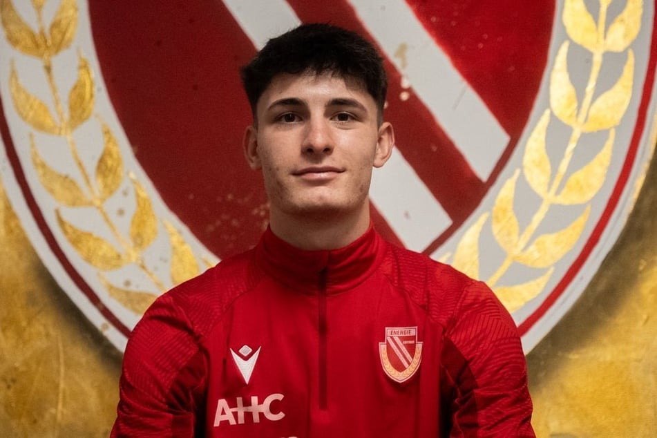 Gianluca Pelzer (20) hat noch kein Pflichtspiel für Energie bestritten und wird jetzt zum zweiten Mal in die Regionalliga verliehen.