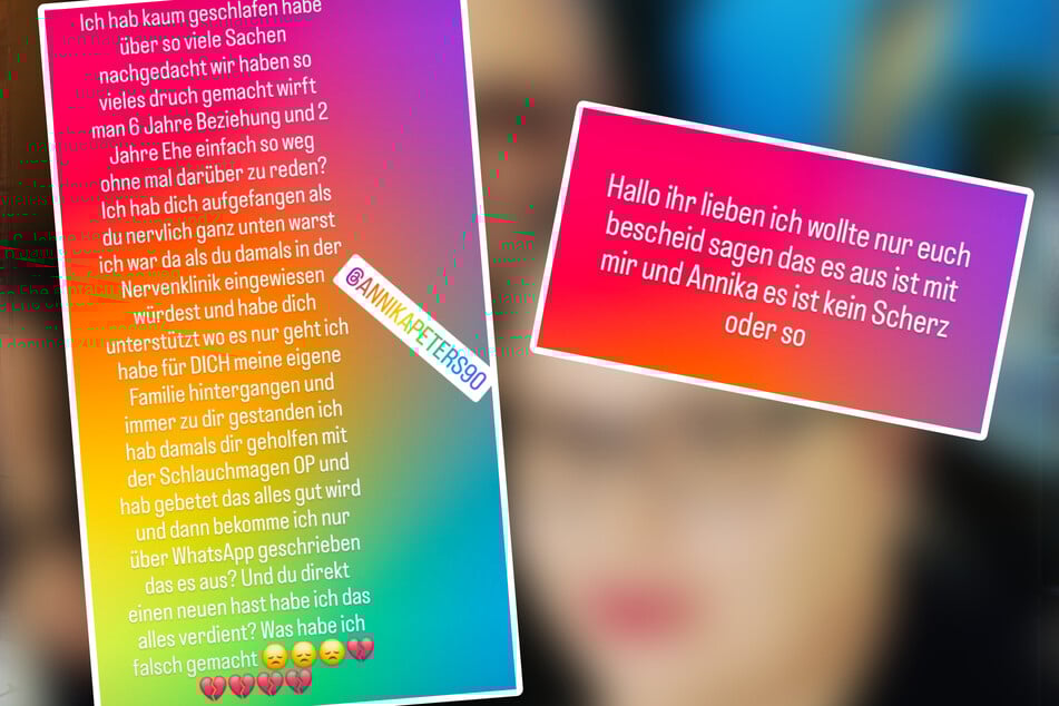 In seiner Instagram-Story hat die TV-Bekanntheit einige Details zu der Trennung verraten.