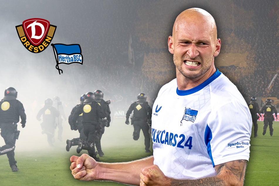 Wie Leistner das Skandal-Spiel erlebte: Hertha-Star dachte, Vermummte wären Polizisten