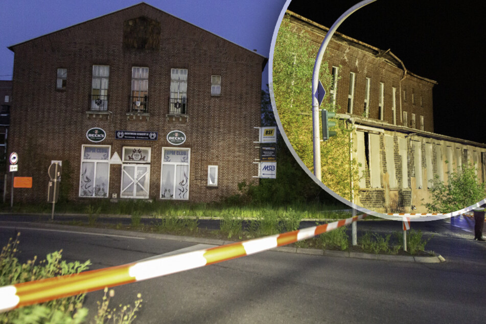 Fassade droht einzustürzen: Lost Place in Zwickau muss abgerissen werden