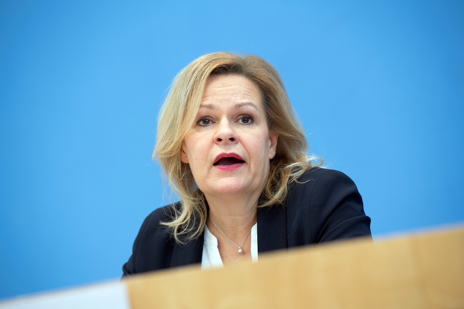 Interessiert sich die Bundesinnenministerin, Nancy Faeser (52, SPD), für die innere Sicherheit in Deutschland?