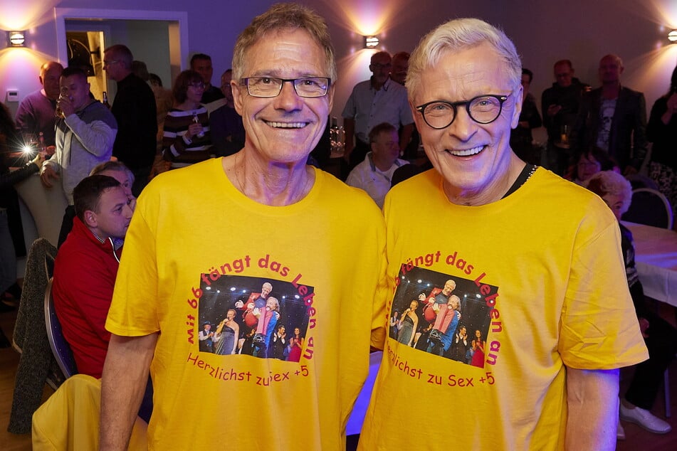 Die Zwillingsbrüder Frank (69) und Wolle Förster (69) feiern im nächsten Jahr ihren 70. Geburtstag.