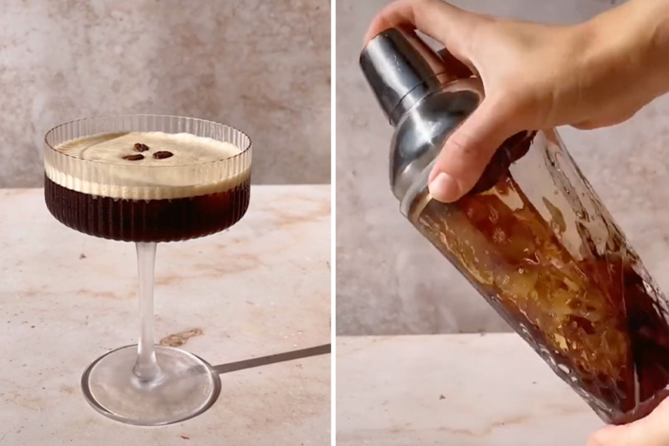 Espresso Martinis might not taste like they pack a punch, but they're sure to get you hyped on Christmas Day.