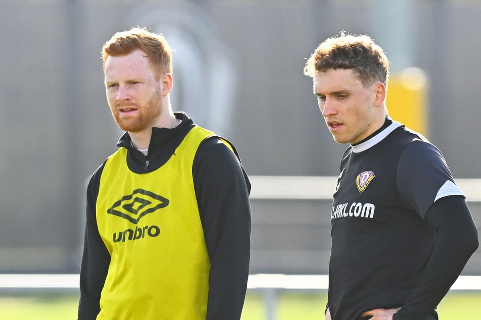 Paul Will (25, l.) und Luca Herrmann (25, r.) besitzen beide keinen Vertrag für die kommende Saison.