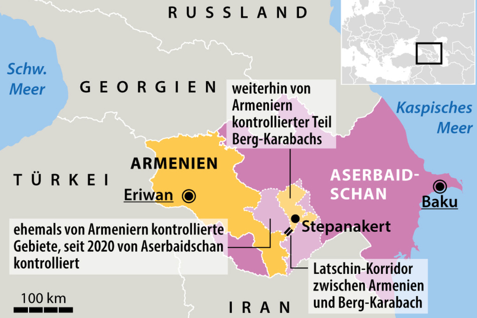 Der Konflikt im Südkaukasus ist wieder neu entflammt.