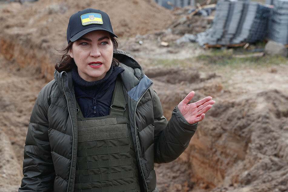 Venediktova has visited locations of alleged war crimes, like a mass grave in Bucha.
