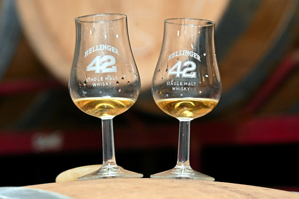 In der Dresdner Manufaktur wird der Whisky "Hellinger 42" gebrannt.