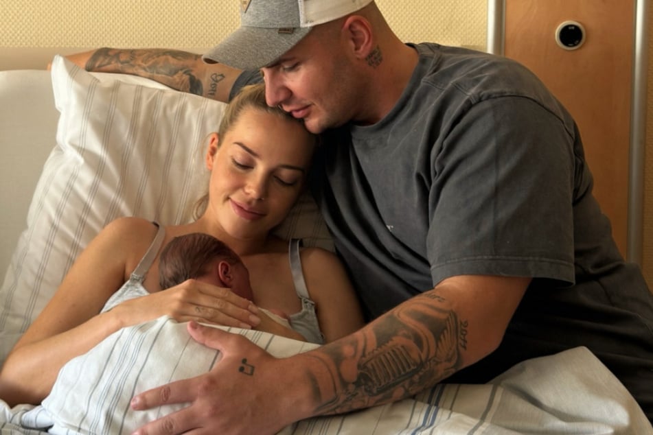 Durch die Geburt von Söhnchen Amelio scheint das Familienglück bei Laura (29) und Pietro (32( perfekt.