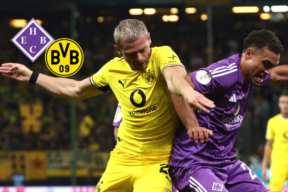 BVB zerlegt den HEBC bei Rekordspiel im DFB-Pokal: Oberligist darf eine halbe Stunde träumen