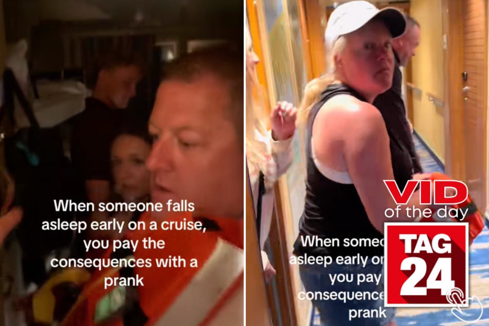 This family's cruise prank turned a nap into a full-blown panic attack!
