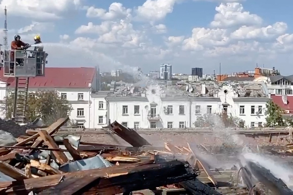 Ukraine's Chernihiv reeling after horrific Russian attack on city center