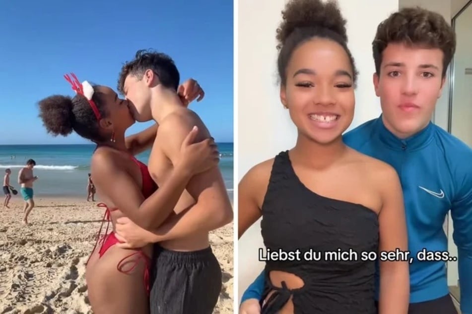 Samuela (19) und Paul (20) drehten in Australien gemeinsam inszenierte Pärchenvideos.