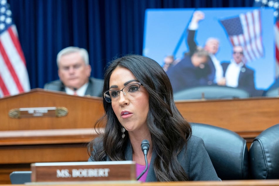 Colorado Representative Lauren Boebert during a House Oversight Committee hearing in Washington DC on July 22, 2024.