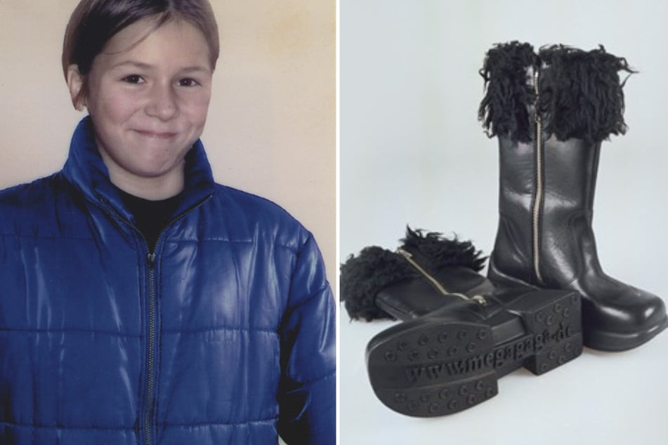Die blaue Jacke und die schwarzen Stiefel trug Sandra am Tag ihres Verschwindens.