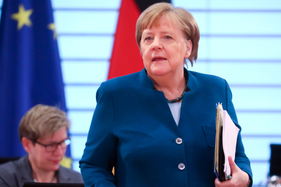 Angela Merkel traf sich mit den Spitzen der Koalitionsparteien.