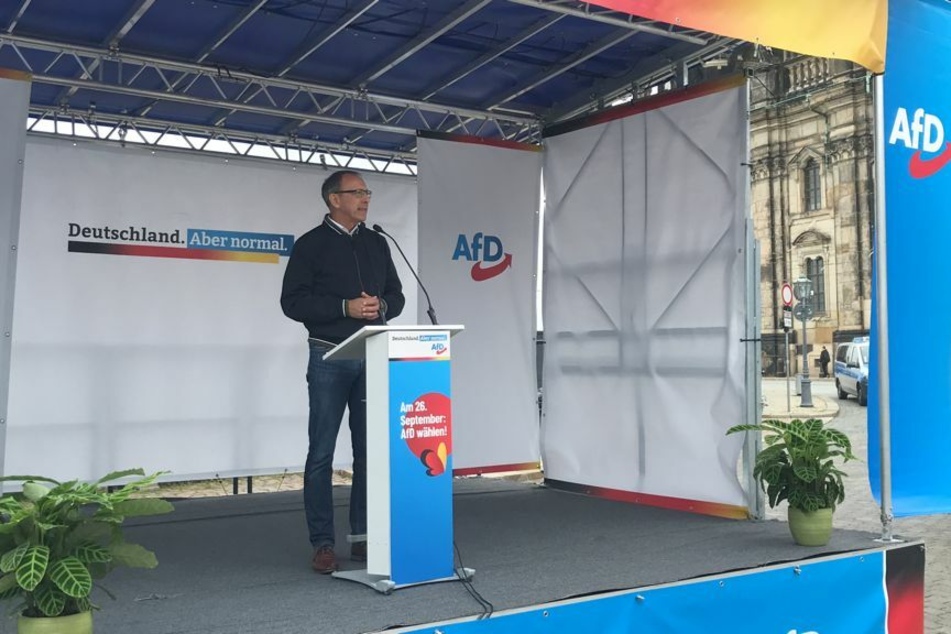 Jörg Urban (57), der Sachsen-Chef der AfD, will mit seiner Partei nicht nur stärkste Kraft im Freistaat werden, sondern auch die 30-Prozent-Marke knacken.