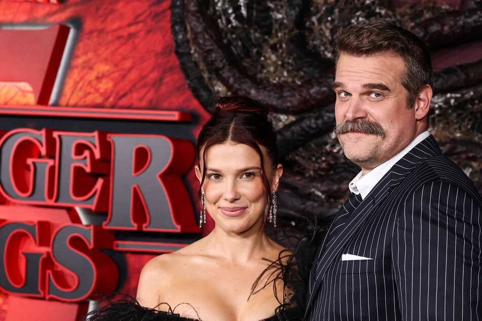 Millie Bobby Brown has birthday fun with David Harbour after harassment complaint