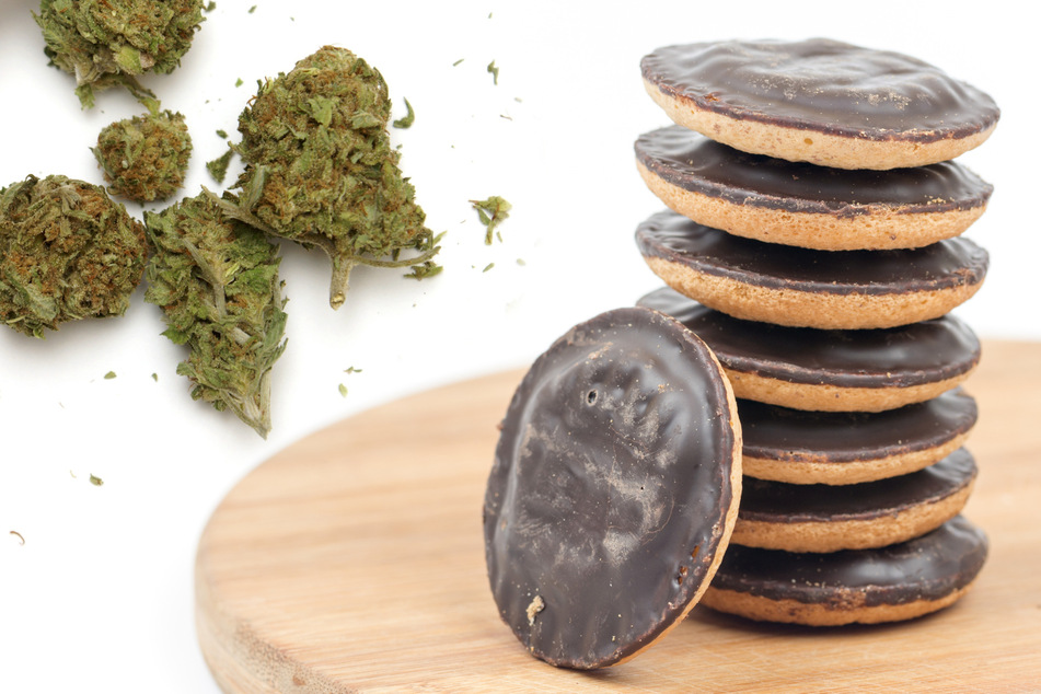 Drei junge Briten regierten gar nicht gut auf den Konsum von Cannabis-Keksen. (Symbolbild).