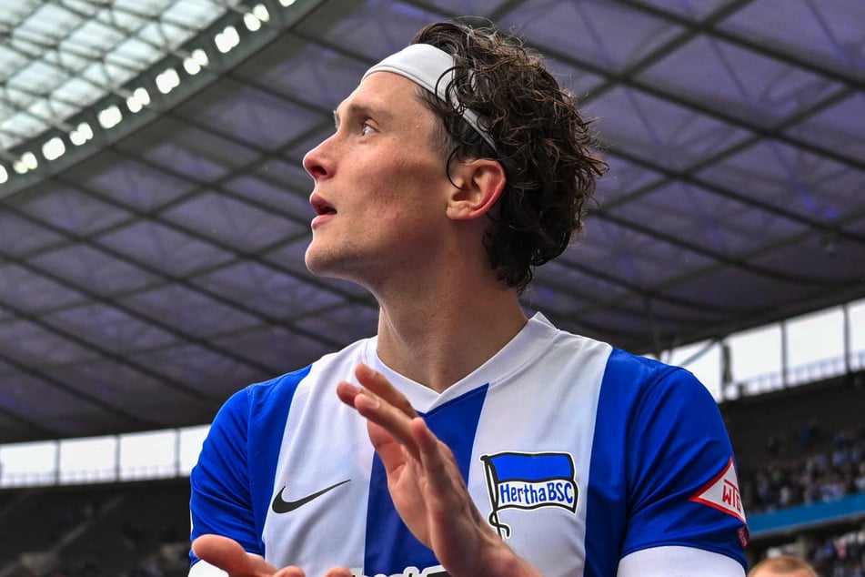 Fabian Reese (27) richtet seinen Blick weiter auf einen Aufstieg mit Hertha BSC.