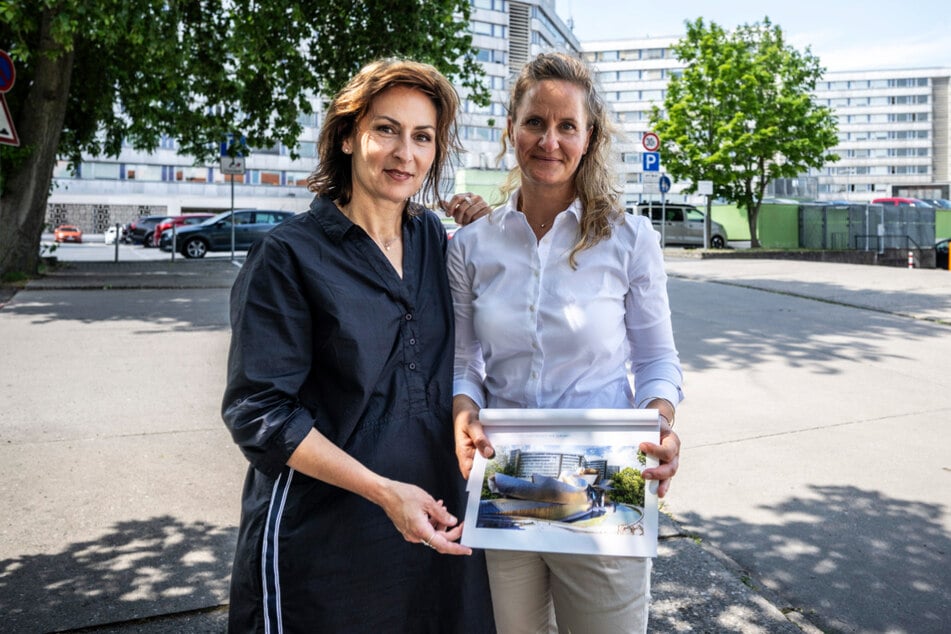 Die beiden Initiatorinnen Claudia Fischer (l.) und Linda Hüttner.