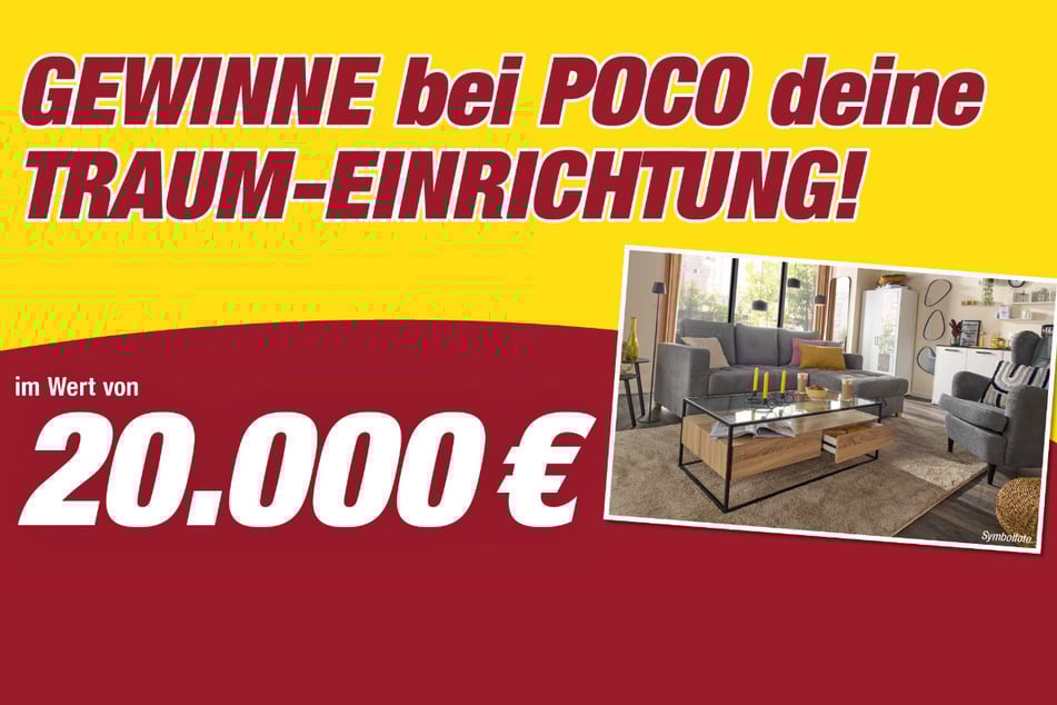 Mit etwas Glück den 7-stelligen Zahlencode erraten und eine neue Traumeinrichtung gewinnen!