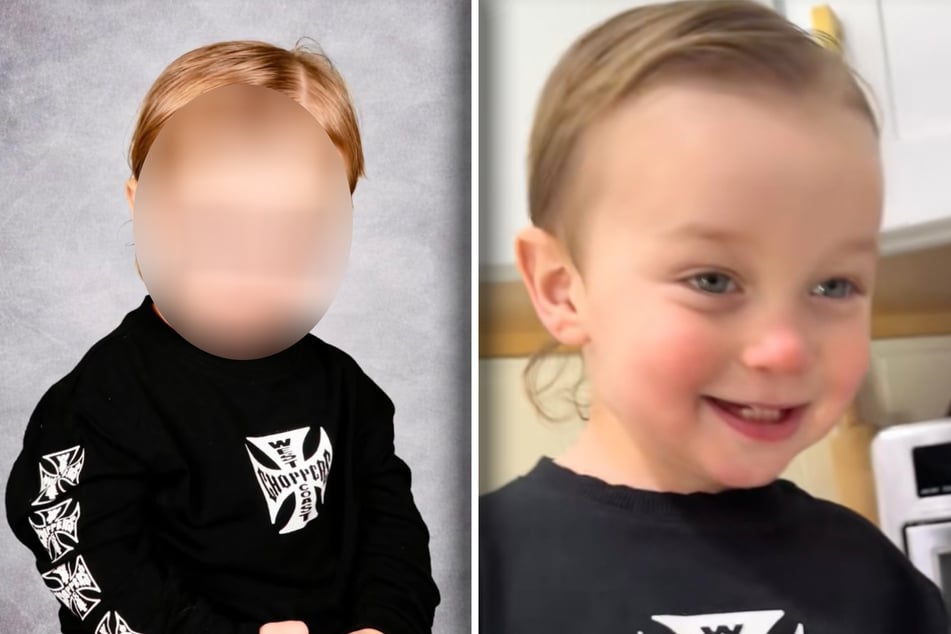 Eltern üben mit Sohn, für Kita-Foto zu lächeln: Ergebnis geht auf TikTok viral