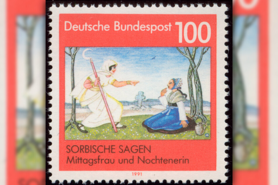 1991 legte die Bundespost eine Briefmarke mit dem Sagenmotiv auf.