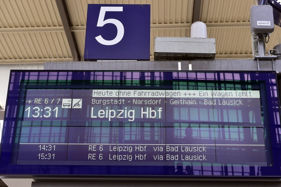 Besonders auf der MRB-Linie RE6 Chemnitz-Leipzig wird mit erhöhtem Fahrgastaufkommen gerechnet.